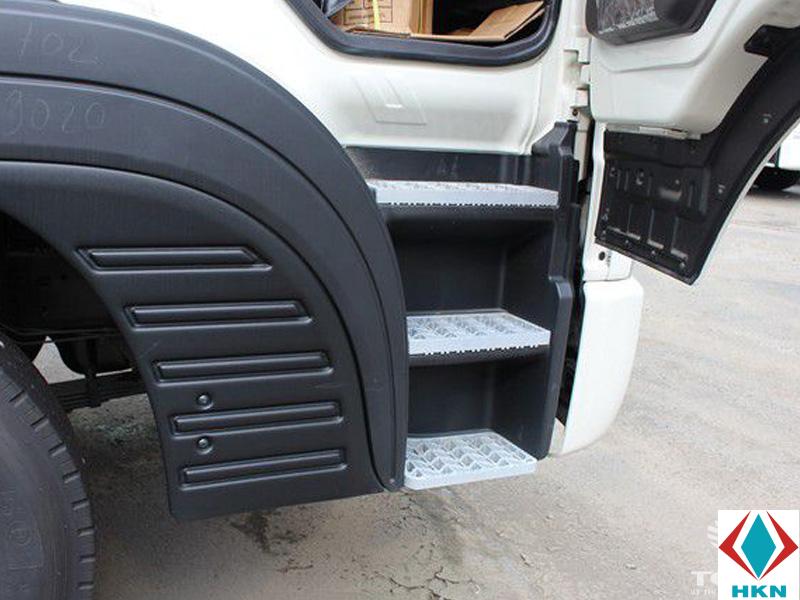 Xe Cẩu Hyundai 14 Tấn 5 Chân Gắn Cẩu Dongyang 10 Tấn 5 Khúc