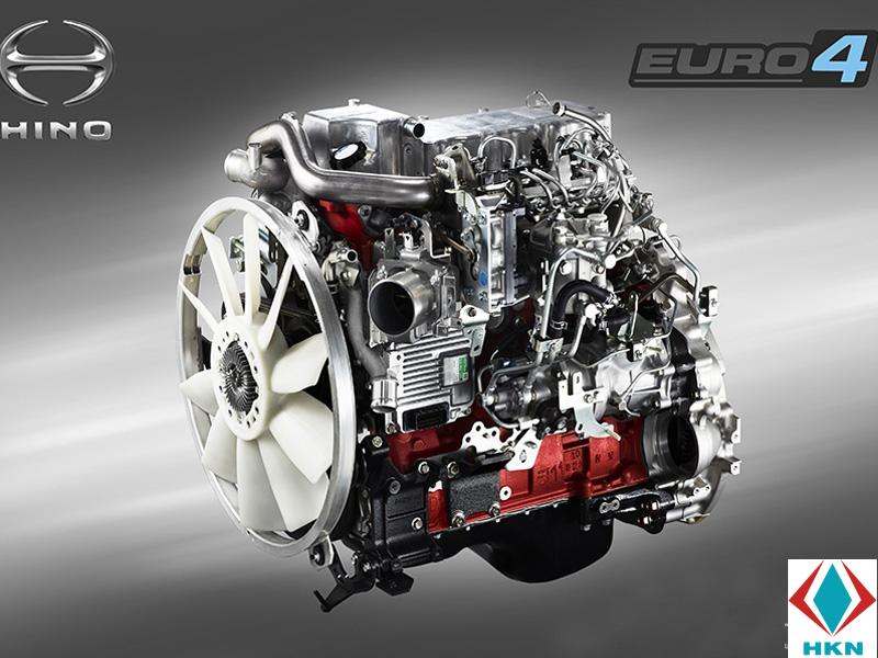 dong-co-xe-tai-hino-fc-17 Xe Cẩu Hino FC9JLTC 5T3 Gắn Cẩu Tadano TM-ZE303MH
