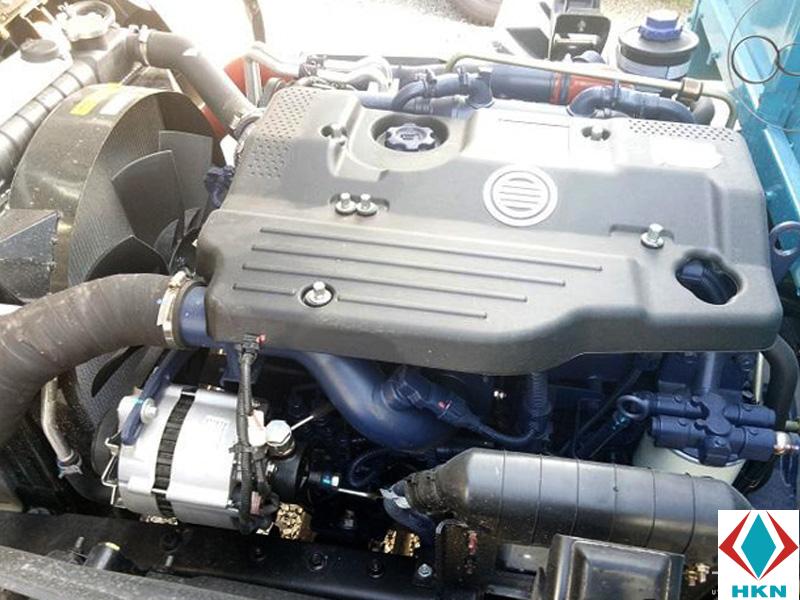 Xe Tải Thaco Auman C160 7T7 Gắn Cẩu Sangdo 5 Tấn 4 Khúc