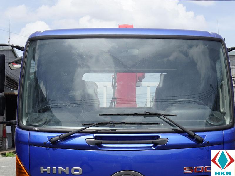 Xe Tải Hino FC9JNTC 4.9 Tấn Gắn Cẩu Unic URV346