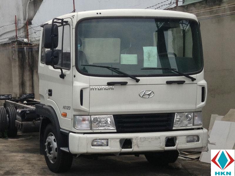 Xe Tải Hyundai HD210 12 Tấn Gắn Cẩu KangLim 5 Tấn KS1056T