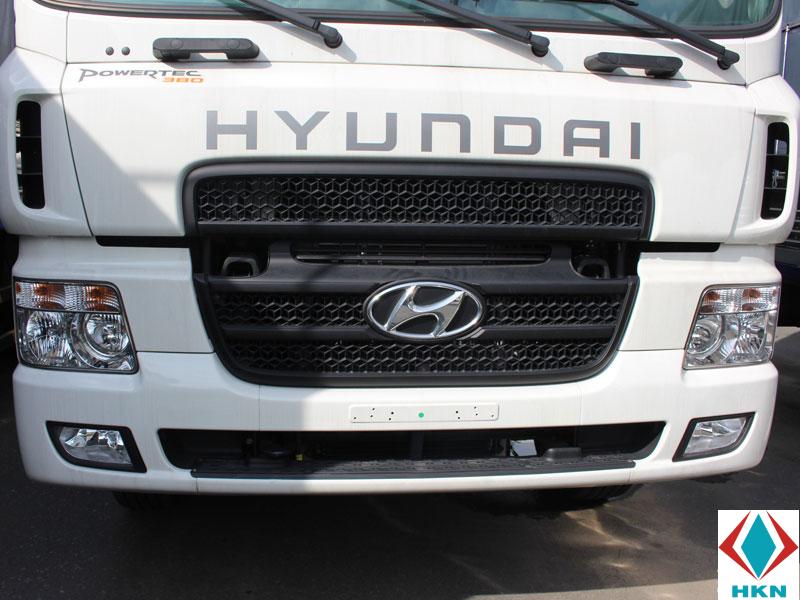 Xe Cẩu Hyundai HD250 12 Tấn Gắn Cẩu Unic URV553