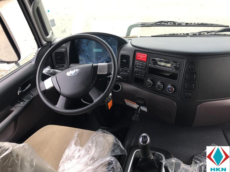 Xe Tải Daewoo 3 Chân 12 Tấn Gắn Cẩu Unic 3 Tấn 4 Khúc