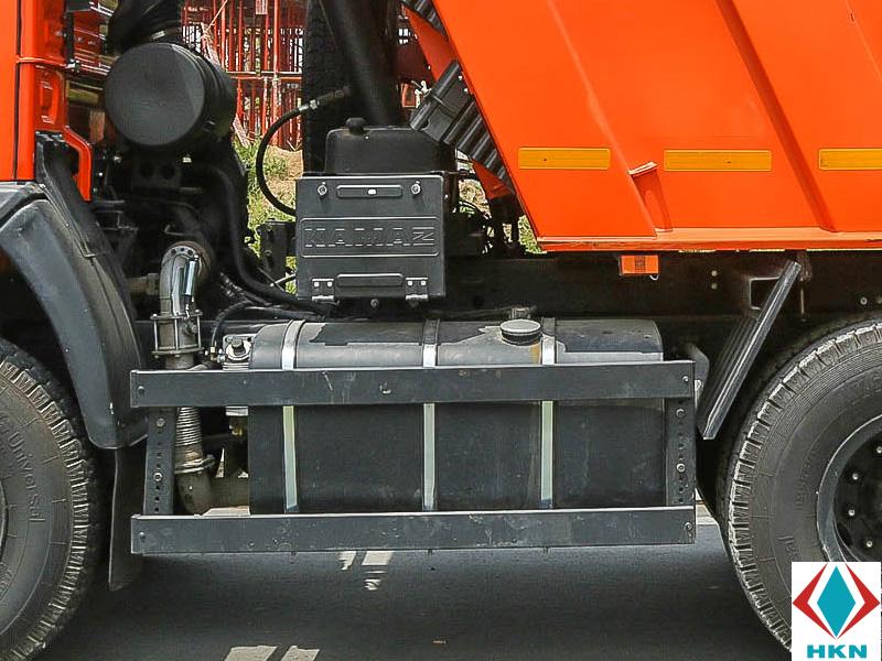 Xe Tải Kamaz 13 Tấn 3 Chân Gắn Cẩu Unic 3 Tấn 4 Khúc