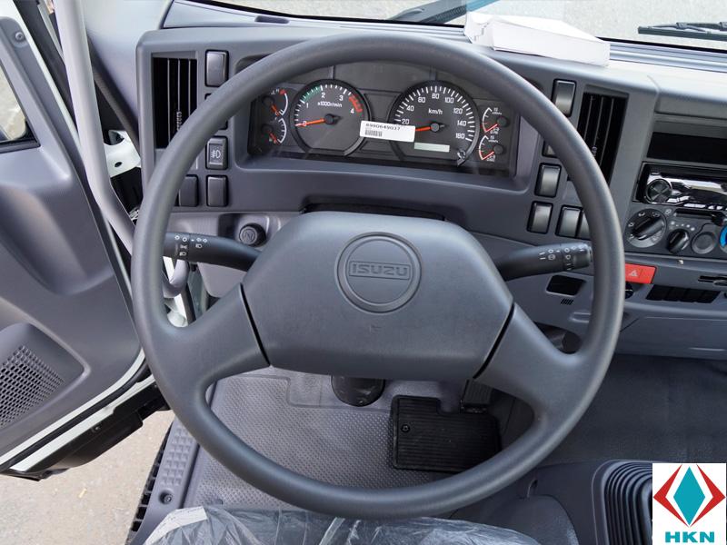 vo-lang-tay-lai-xe-tai-isuzu-f Xe Tải Isuzu 7T7 FVR34S Gắn Cẩu Gấp Ferrari 2 Tấn