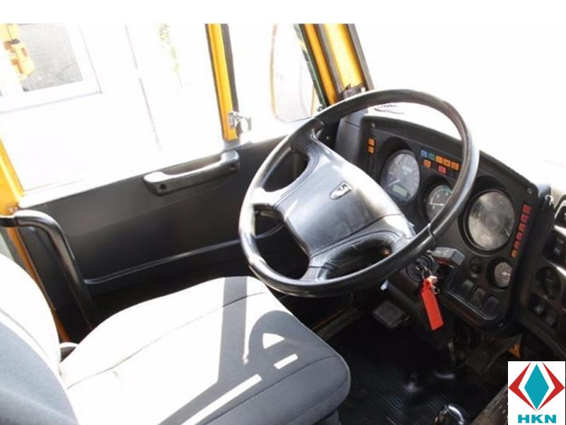 Xe Tải Kamaz 13 Tấn 3 Chân Gắn Cẩu Unic 3 Tấn 4 Khúc