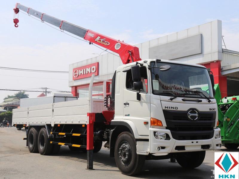 Xe Cẩu Hino FM8JW7A 11T2 Gắn Cẩu Unic URV635