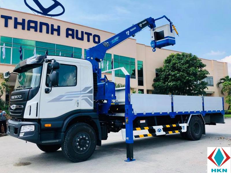 Xe Tải Daewoo 7 Tấn Gắn Cẩu Tadano TM-ZT504H