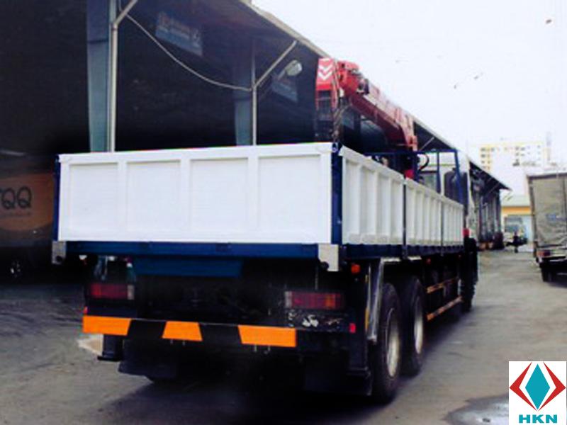 Xe Tải Dongfeng 14.3 Tấn Gắn Cẩu SANY PALFINGER SPS20000BE-F