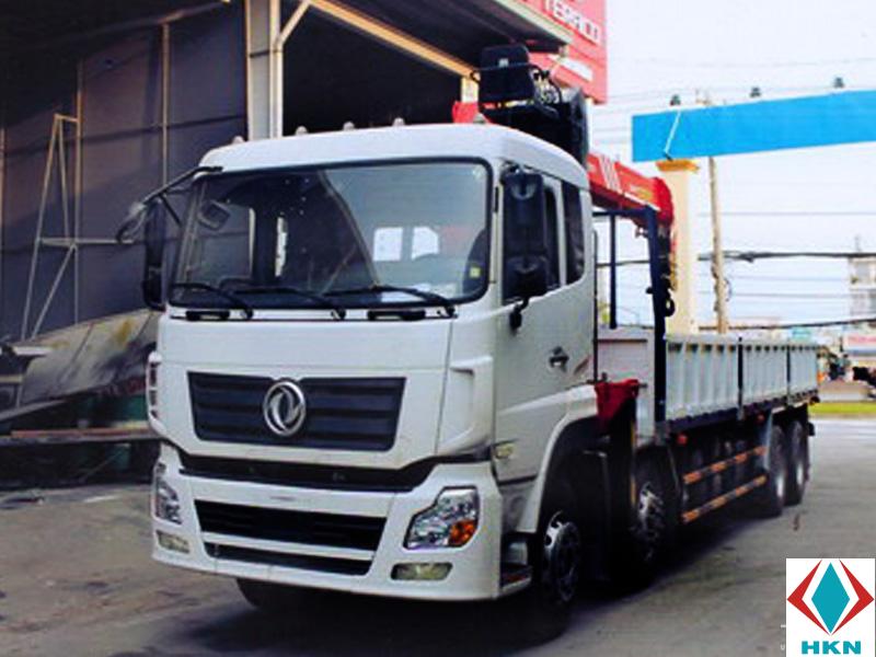 Xe Tải Dongfeng 14.3 Tấn Gắn Cẩu SANY PALFINGER SPS20000BE-F