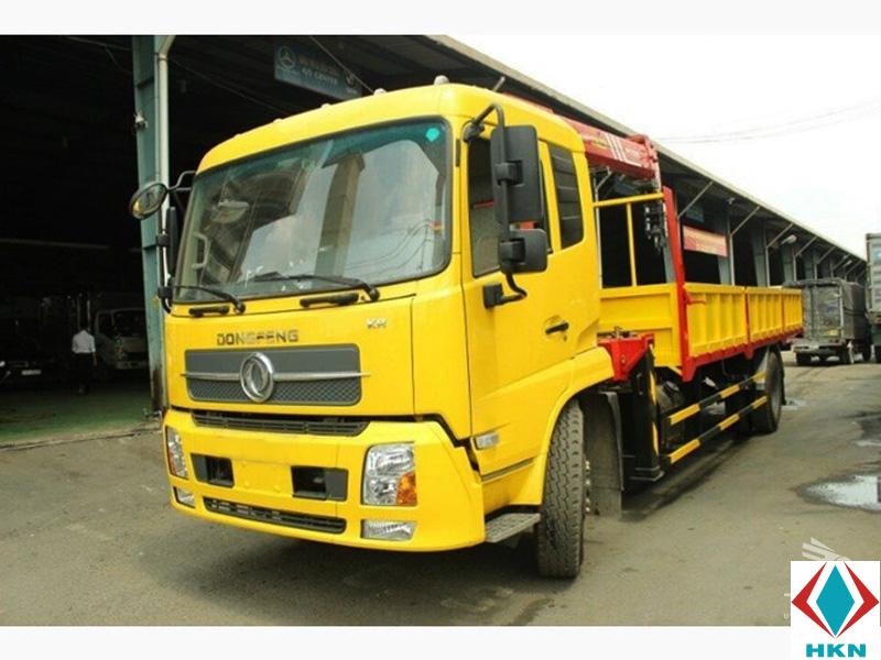 Xe Tải Dongfeng B170 7T3 Gắn Cẩu Palfinger 5 Tấn 4 Khúc