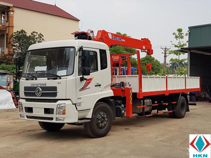 Xe Tải Dongfeng 6.8 Tấn Gắn Cẩu Kanglim KS1056T/S