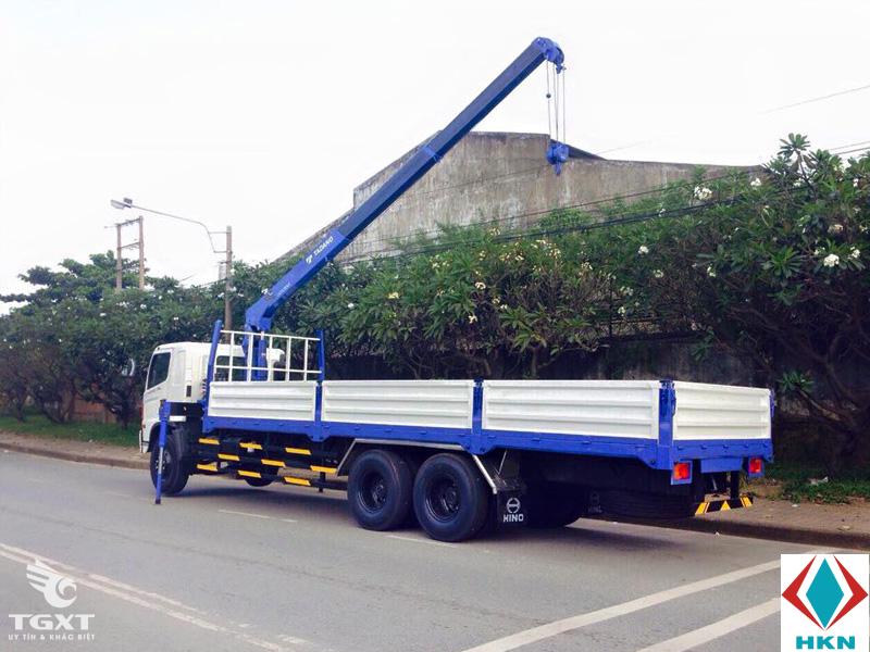 Xe Cẩu Hino FL8JW7A 12T8 Gắn Cẩu Tadano TM-ZE554MH