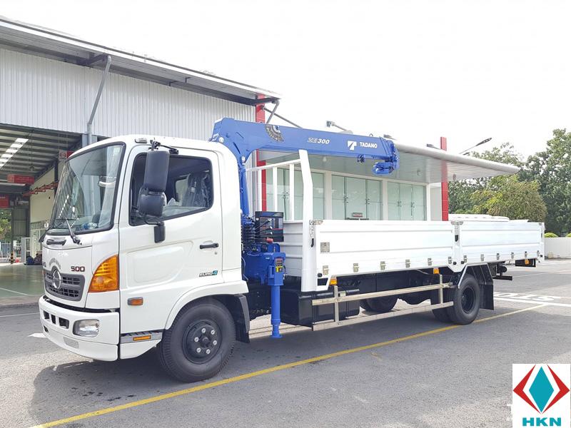 Xe Cẩu Hino FC9JLTC 5T3 Gắn Cẩu Tadano TM-ZE304MH