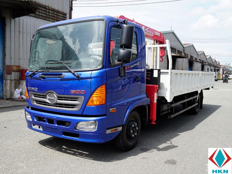Xe Cẩu Hino FC9JLTA 4T9 Gắn Cẩu Unic URV344