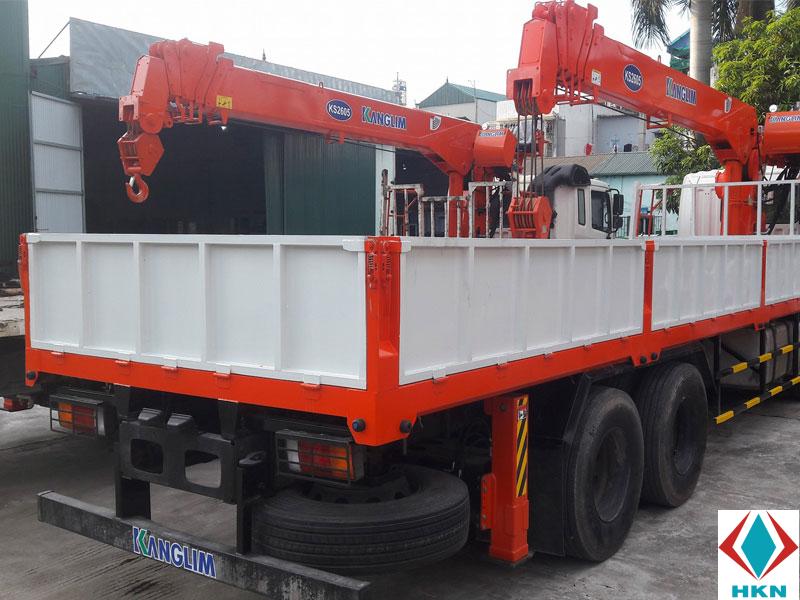 Xe Tải Hyundai HD260 9 Tấn Gắn Cẩu Kanglim KS2056T/S