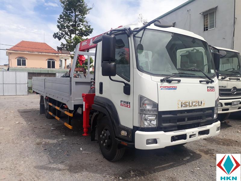 Xe Cẩu Isuzu FRR90N 5T3 Gắn Cẩu Unic URV343