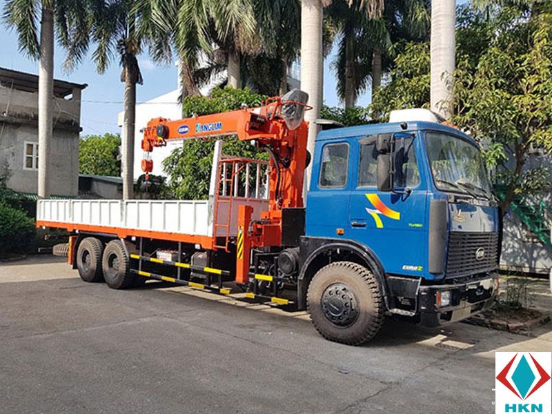 Xe Tải Cẩu Veam VT1100 3 Chân 7T5 Gắn Cẩu Kanglim KS2056H