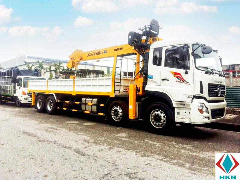 Xe Cẩu Dongfeng L310 11 Tấn Gắn Cẩu Sosan SCS-1015LS